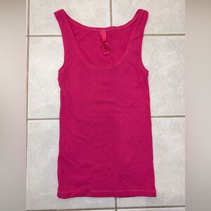 Skims soft lounge hot pink tank top